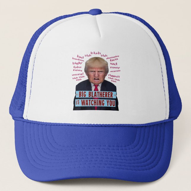 Gorra De Camionero Parodia política de presidente Donald Trump 1984 (Anverso)