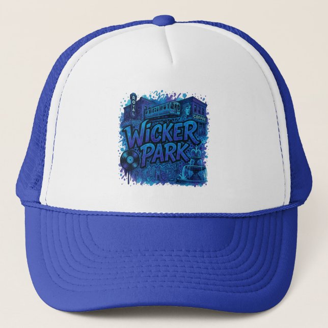 Gorra De Camionero Parque de Wicker (Anverso)