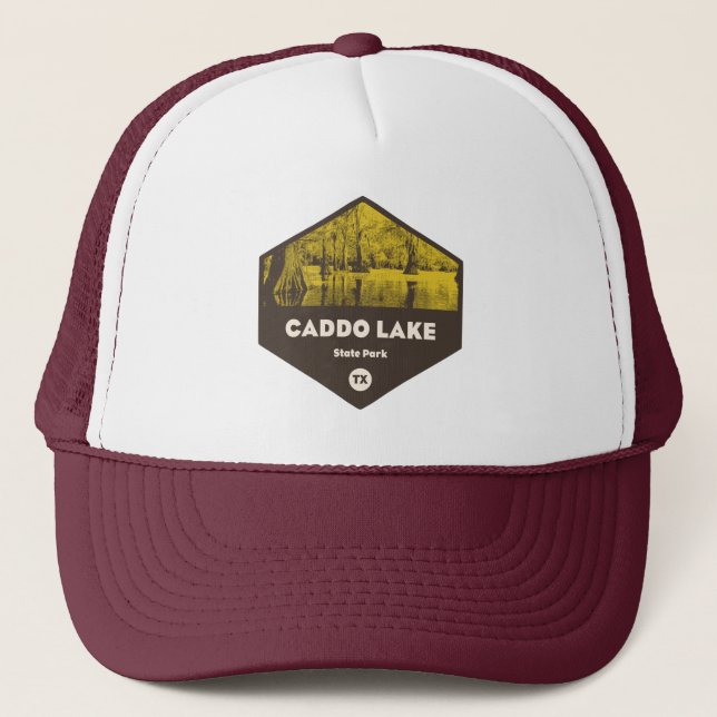 Gorra De Camionero Parque Estatal Caddo Lake Texas (Anverso)