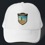 Gorra De Camionero Parque Estatal Cape Henlopen<br><div class="desc">Obra de arte del Parque Estatal Cape Henlopen con un diseño de acuarela. William Penn hizo de las playas de Cape Henlopen una de las primeras tierras públicas establecidas en Estados Unidos.</div>