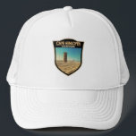 Gorra De Camionero Parque Estatal Cape Henlopen<br><div class="desc">Obra de arte del Parque Estatal Cape Henlopen con un diseño de acuarela. William Penn hizo de las playas de Cape Henlopen una de las primeras tierras públicas establecidas en Estados Unidos.</div>