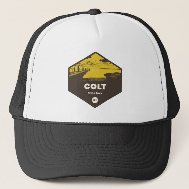 Gorra De Camionero Parque Estatal Colt Rhode Island (Anverso)