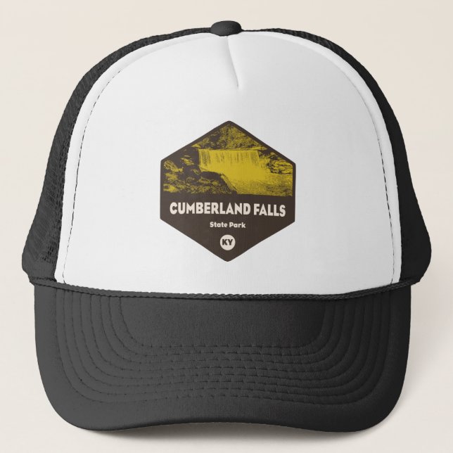 Gorra De Camionero Parque estatal Cumberland Falls Kentucky (Anverso)