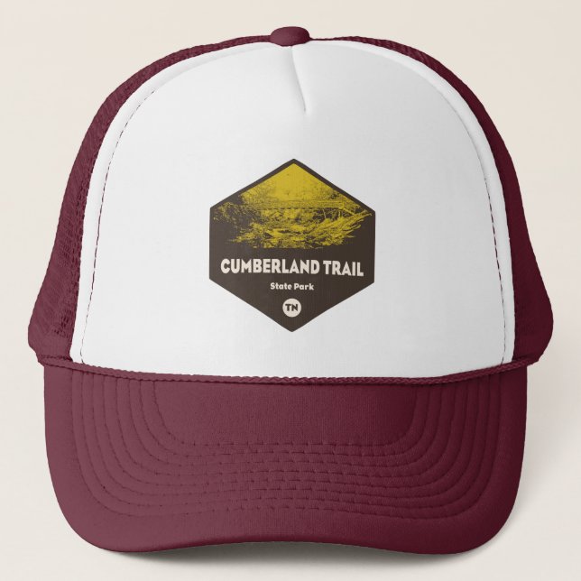 Gorra De Camionero Parque Estatal Cumberland Trail Tennessee (Anverso)