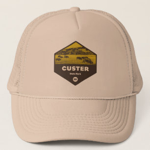 Gorra De Camionero Parque estatal Custer Dakota del Sur