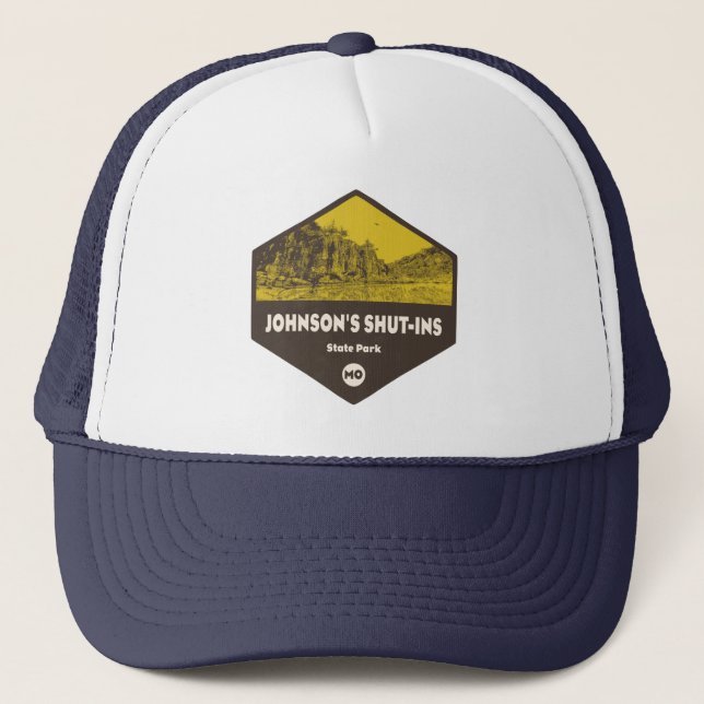 Gorra De Camionero Parque estatal de Johnson cerrado en Missouri (Anverso)