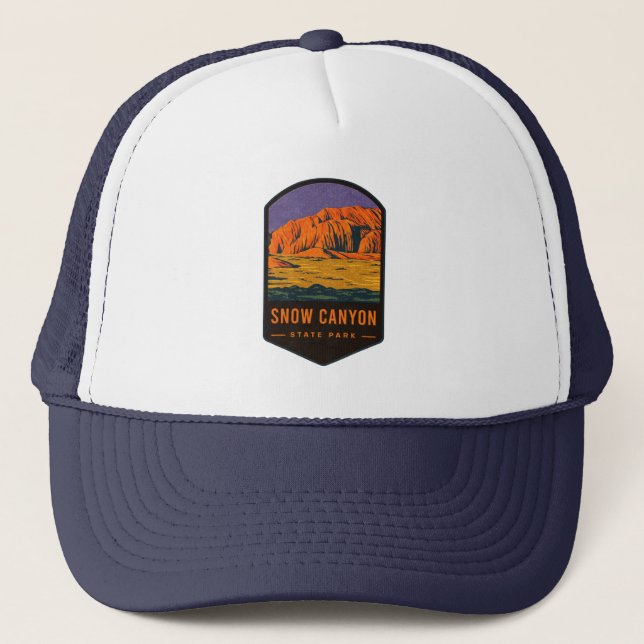 Gorra De Camionero Parque Estatal del cañón de nieve (Anverso)
