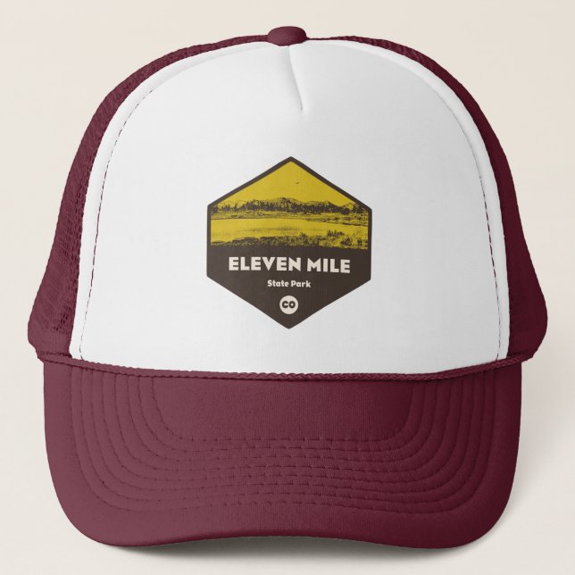 Gorra De Camionero Parque Estatal Eleven Mile, Colorado (Anverso)