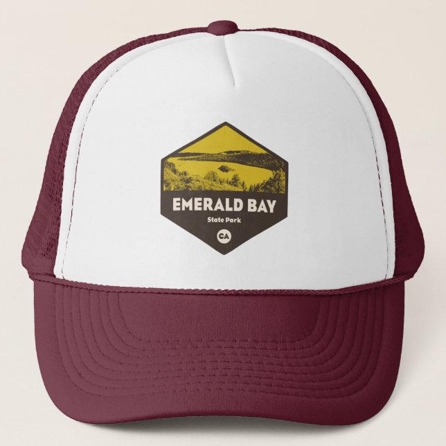 Gorra De Camionero Parque Estatal Emerald Bay, California (Anverso)
