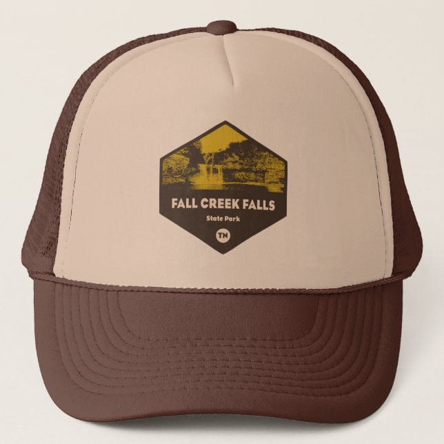 Gorra De Camionero Parque Estatal Fall Creek Falls, Tennessee (Anverso)