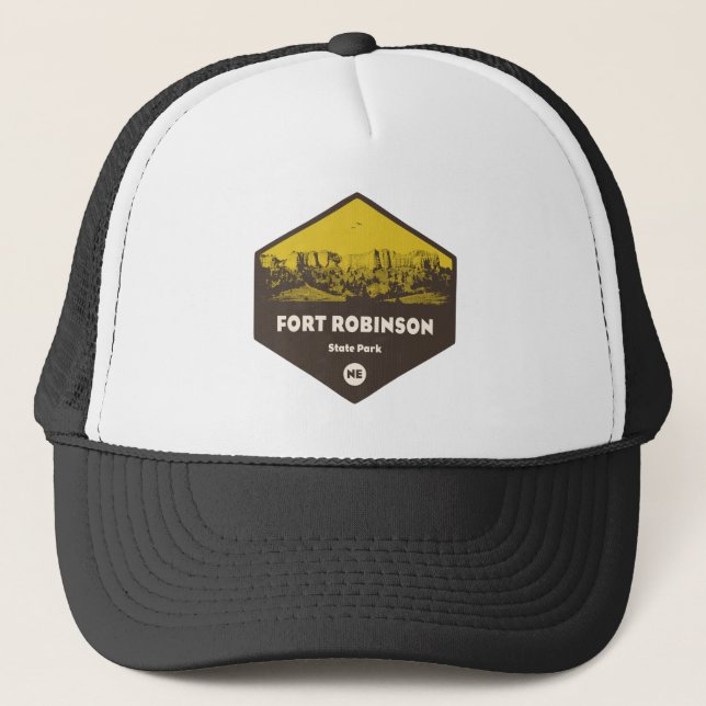 Gorra De Camionero Parque Estatal Fort Robinson Nebraska (Anverso)