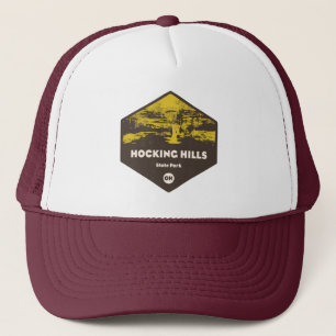 Gorra De Camionero Parque Estatal Hocking Hills, Ohio