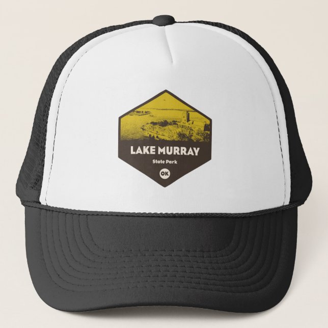 Gorra De Camionero Parque estatal Lake Murray Oklahoma (Anverso)