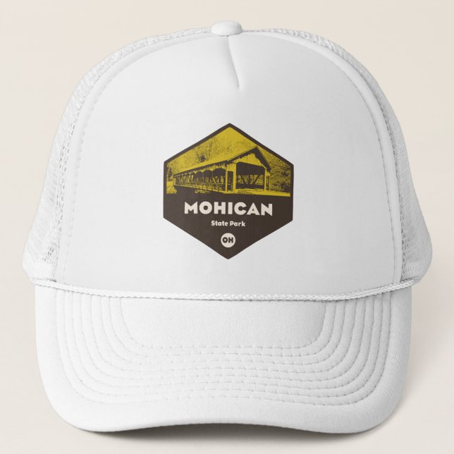 Gorra De Camionero Parque Estatal Mohican Ohio (Anverso)