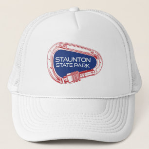 Gorra De Camionero Parque Estatal Staunton Colorado Escalada Mosquetó