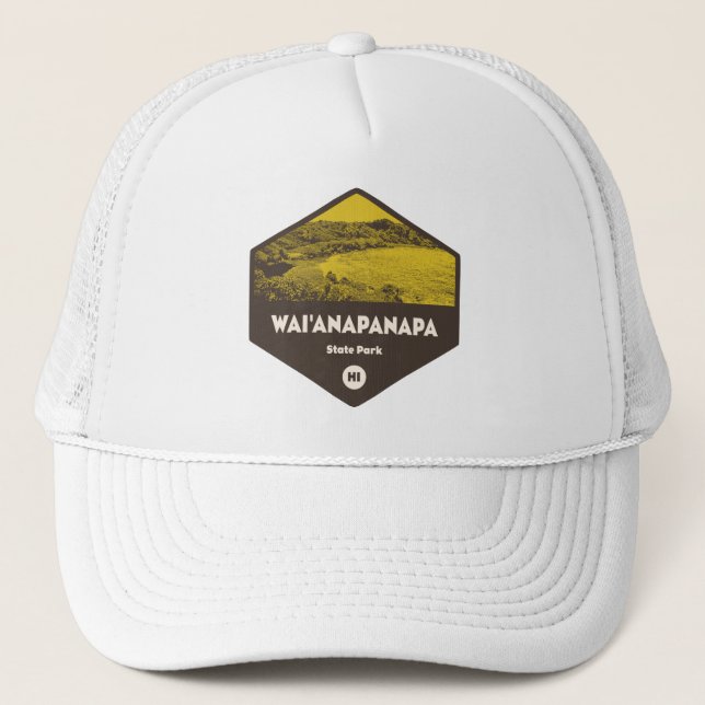 Gorra De Camionero Parque estatal Wai'anapanapa Hawaii (Anverso)