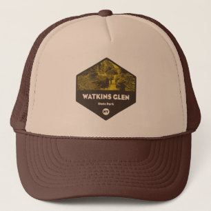 Gorra De Camionero Parque estatal Watkins Glen Nueva York