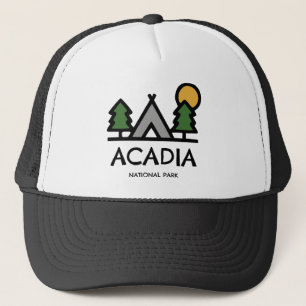 Gorra De Camionero Parque nacional Acadia