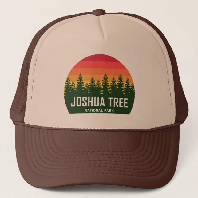 Gorra De Camionero Parque nacional Árbol de Joshua (Anverso)