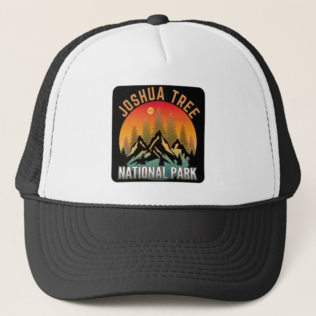 Gorra De Camionero Parque nacional Árbol de Joshua (Anverso)