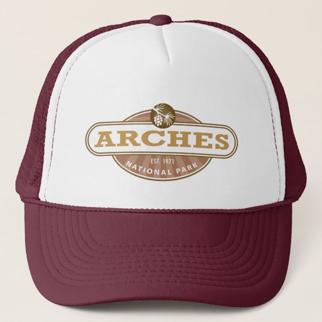 Gorra De Camionero Parque nacional Arches (Anverso)