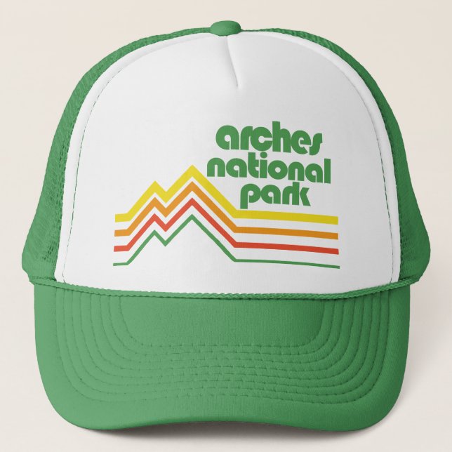 Gorra De Camionero Parque nacional Arches (Anverso)
