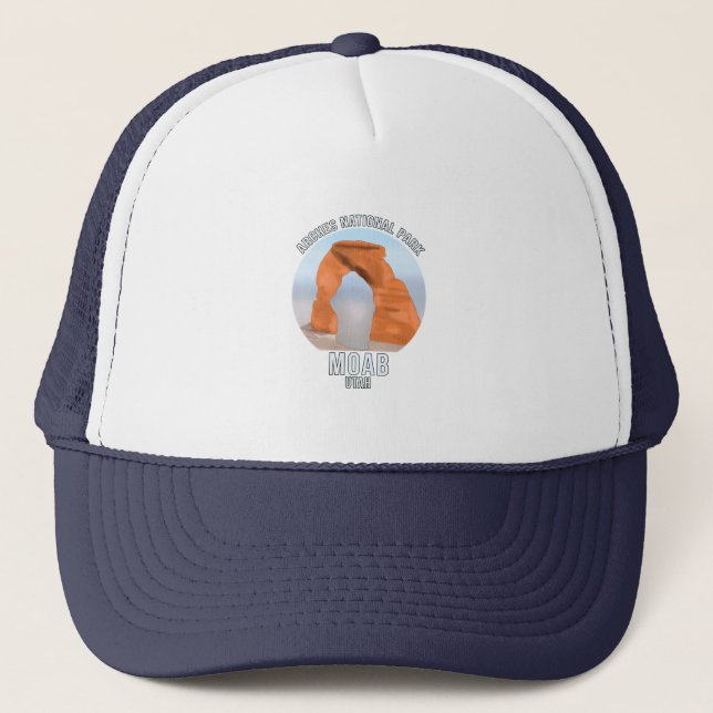 Gorra De Camionero Parque nacional Arches Moab Utah (Anverso)