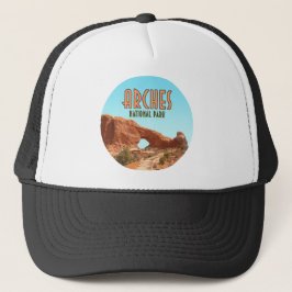 Gorra De Camionero Parque nacional Arches Utah Vintage