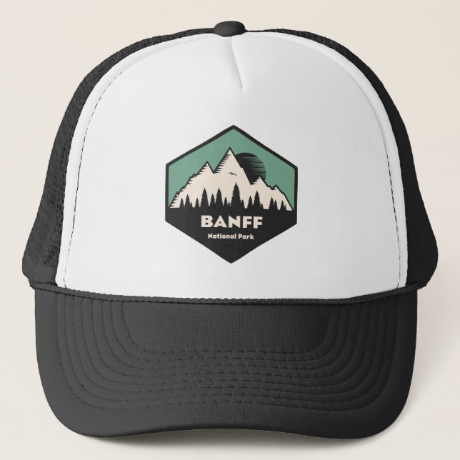 Gorra De Camionero Parque Nacional Banff (Anverso)