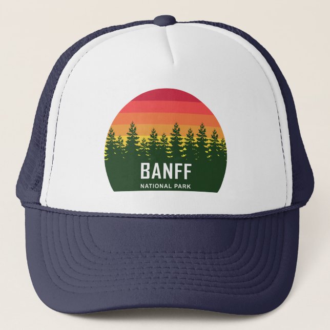 Gorra De Camionero Parque nacional Banff (Anverso)