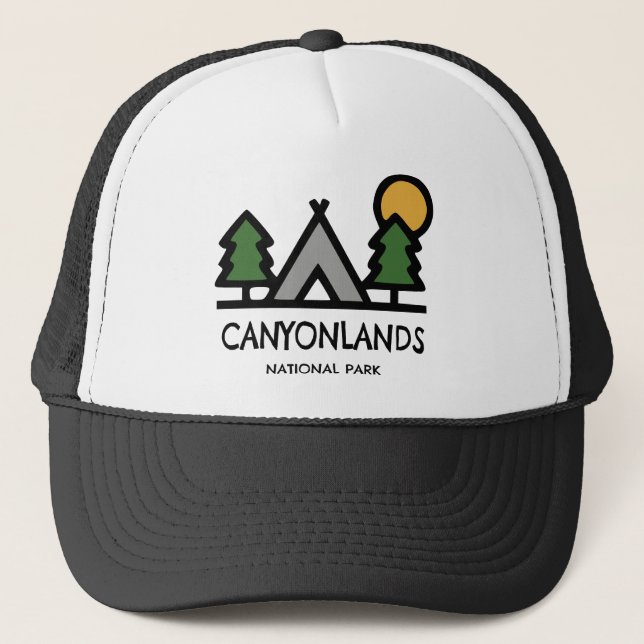Gorra De Camionero Parque nacional Canyonlands (Anverso)