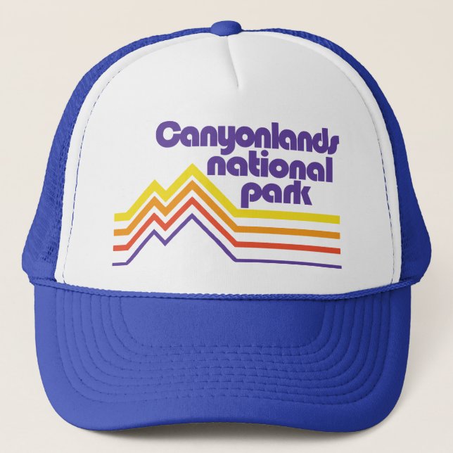 Gorra De Camionero Parque nacional Canyonlands (Anverso)