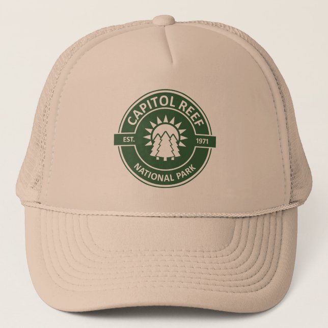 Gorra De Camionero Parque Nacional Capitol Reef (Anverso)