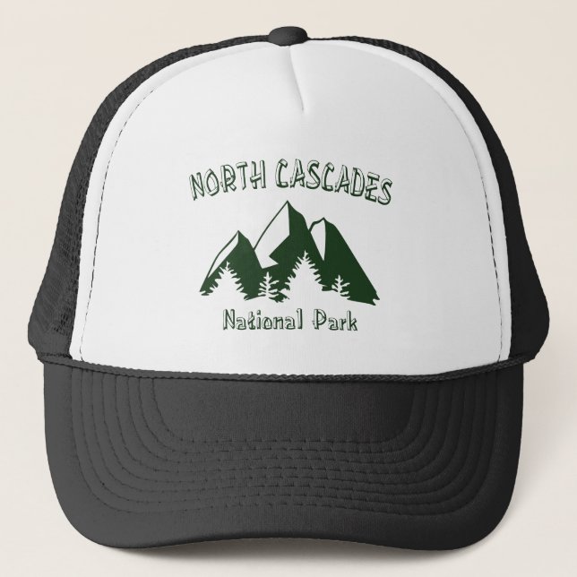 Gorra De Camionero Parque nacional Cascades del Norte (Anverso)