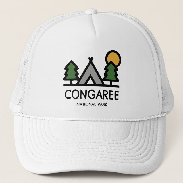 Gorra De Camionero Parque nacional Congaree (Anverso)