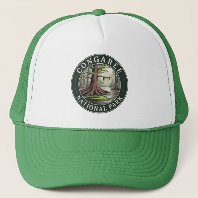 Gorra De Camionero Parque nacional Congaree (Anverso)