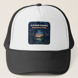 Gorra De Camionero Parque nacional Congaree Swamp South Carolina Retr
