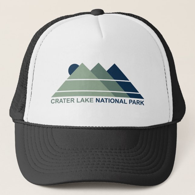 Gorra De Camionero Parque nacional Crater Lake (Anverso)