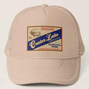 Gorra De Camionero Parque Nacional Crater Lake (Elk)
