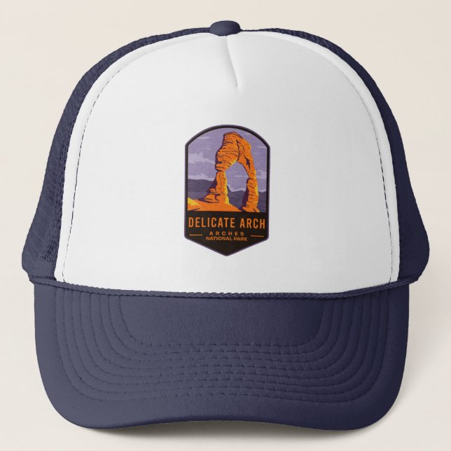 Gorra De Camionero Parque nacional de Arcos Delicados (Anverso)
