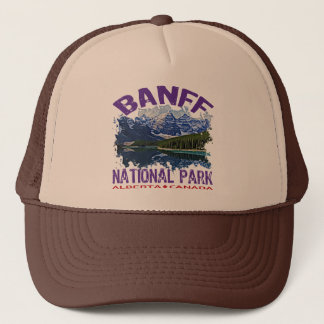 Gorra De Camionero Parque nacional de Banff, Alberta Canadá