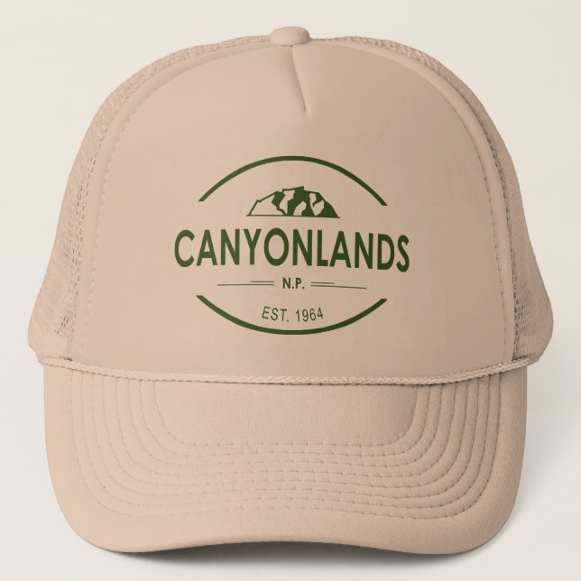 Gorra De Camionero Parque nacional de Canyonlands (Anverso)