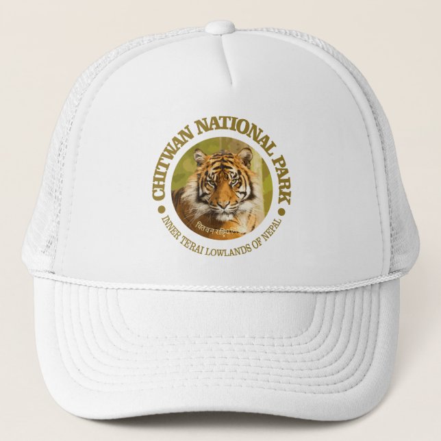 Gorra De Camionero Parque nacional de Chitwan (Anverso)