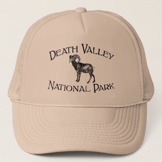 Gorra De Camionero Parque nacional de Death Valley (Anverso)