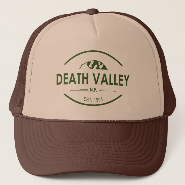 Gorra De Camionero Parque nacional de Death Valley (Anverso)