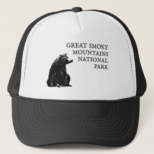Gorra De Camionero Parque nacional de Great Smoky Mountains (Anverso)