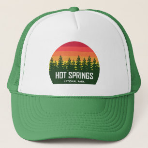 Gorra De Camionero Parque nacional de Hot Springs