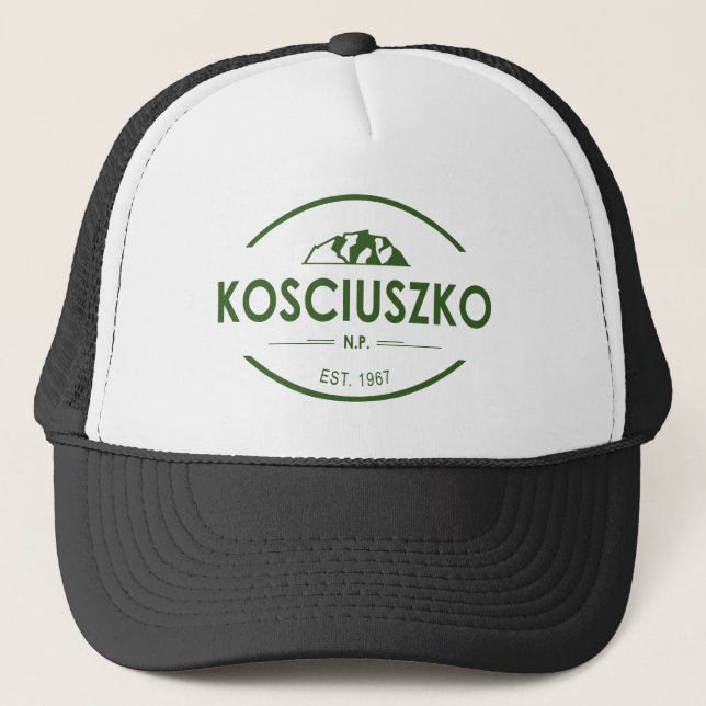 Gorra De Camionero Parque nacional de Kosciuszko (Anverso)