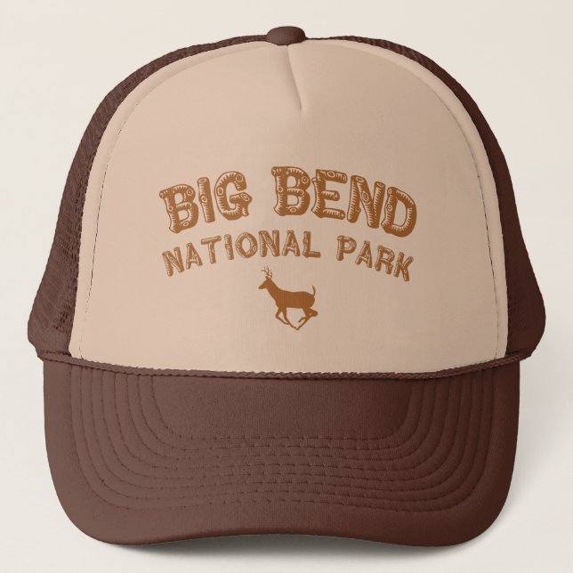 Gorra De Camionero Parque nacional de la curva grande (Anverso)