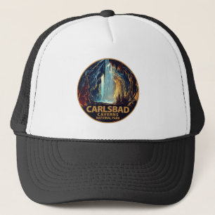 Gorra De Camionero Parque nacional de las Cavernas de Carlsbad